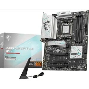 MSI B850 Gaming Plus WiFi Motherboard, ATX - DDR5 Memory Boost 8200 + MT/s